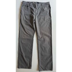 AG Adriano Goldschmied Protege Straight‎ Leg Jean Mens 38x34 (35x32) Gray USA